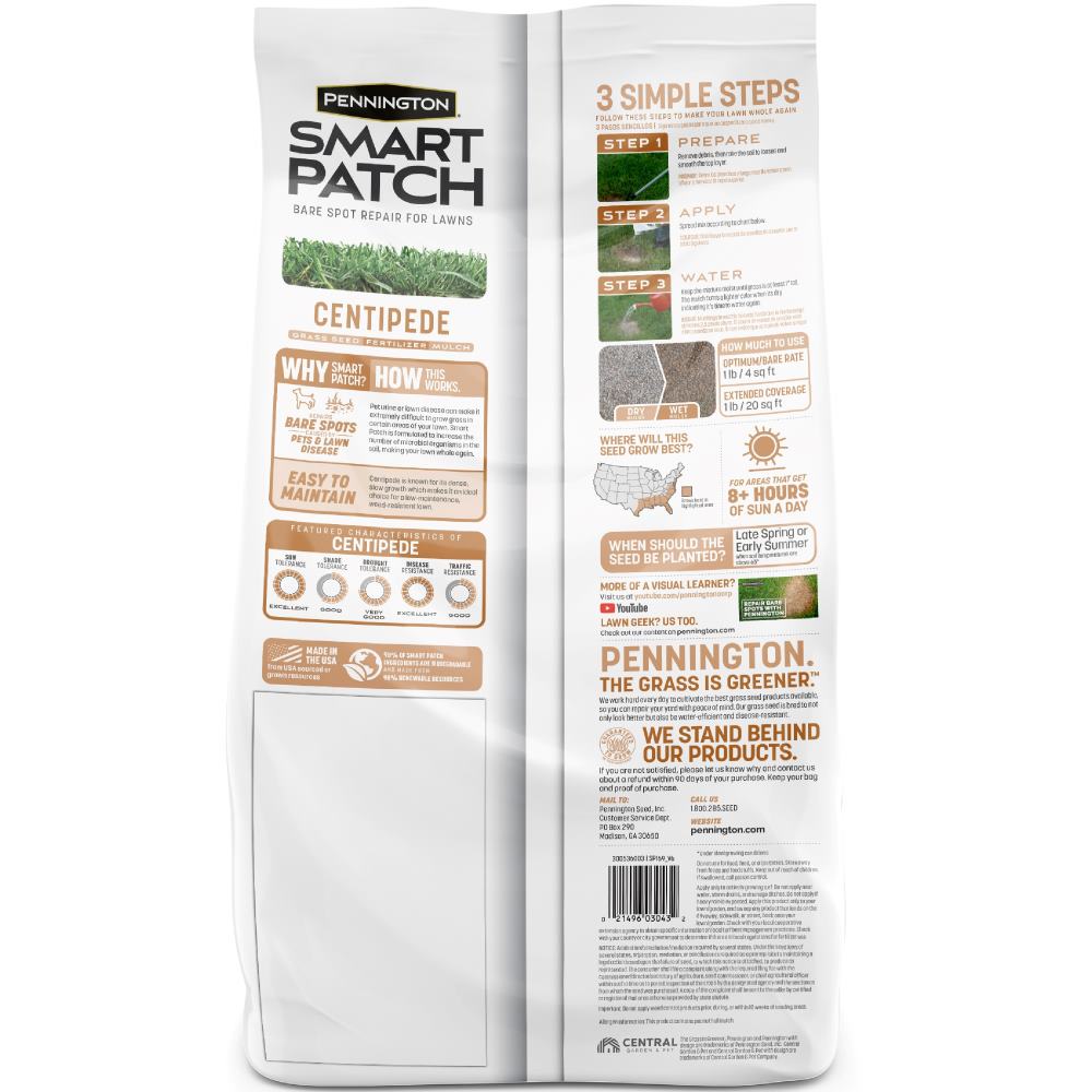 Pennington Smart Patch Centipede Mix 5 lb