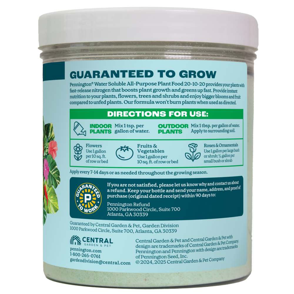 pennington all purpose water soluble plant food