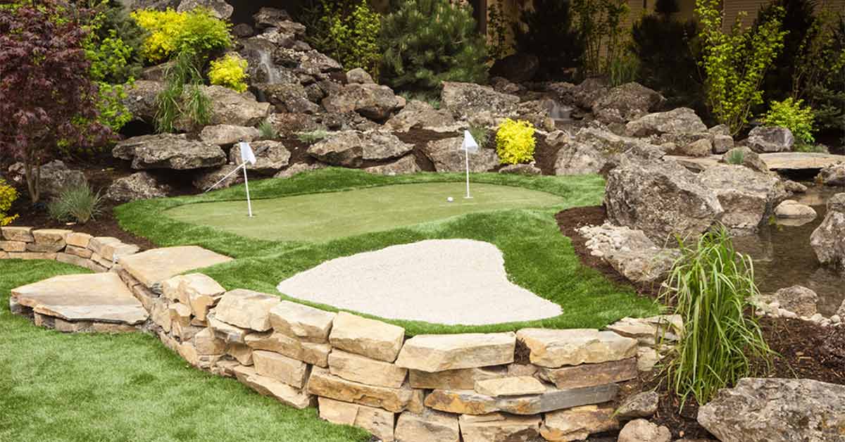Living the Golfer's Dream: Your Own Backyard Putting Green
