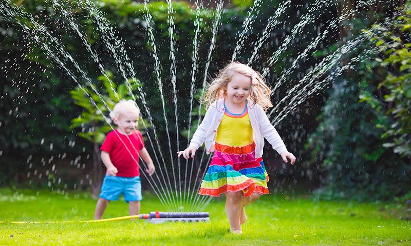 watering your lawn