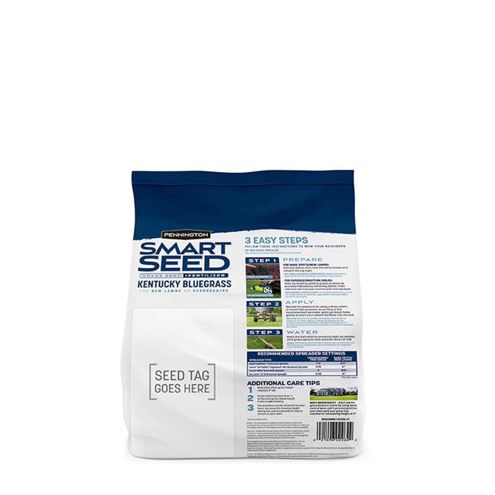 Smart Seed Kentucky Bluegrass Grass Seed Pennington