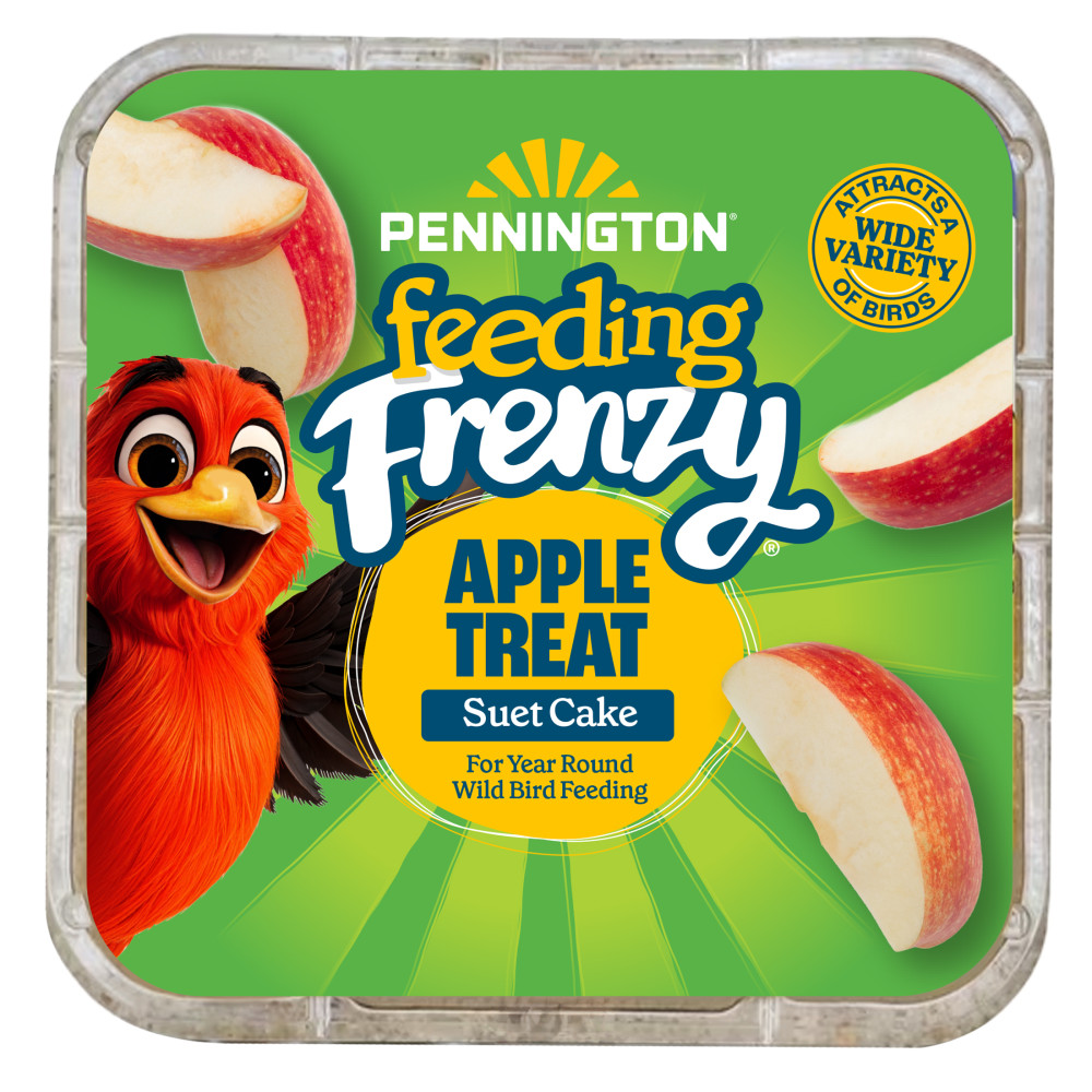 Pennington Feeding Frenzy Apple Treat Suet Cake 11.75 oz
